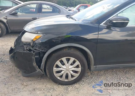 2015 Nissan Rogue S из США, поврежденный, VIN KNMAT2MV3FP587081